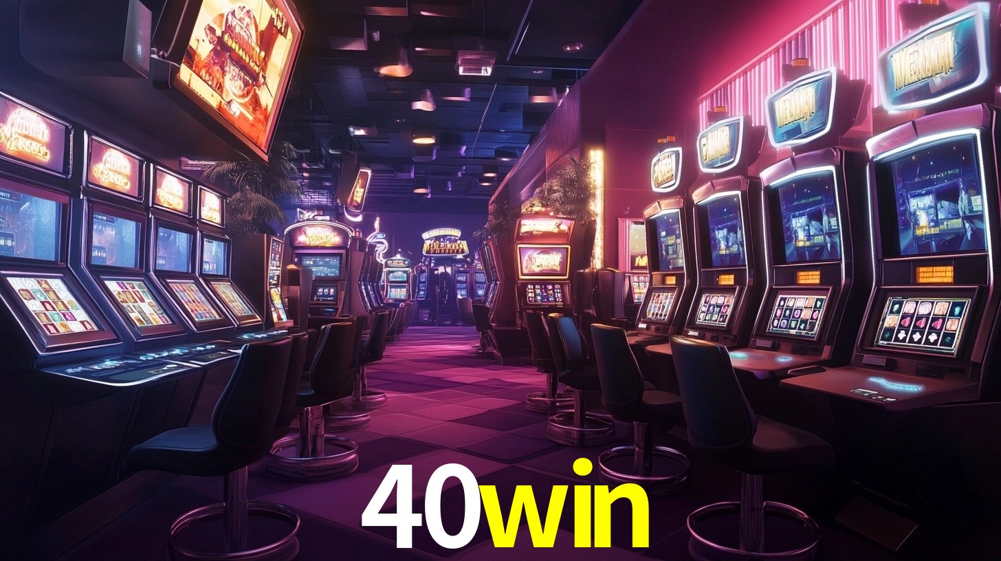 40win Logo - Bônus com Rollover Justo